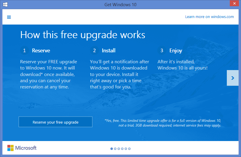 Windows 10 Upgrades