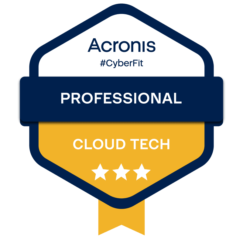 Acronis Cloud Tech Professional 2022