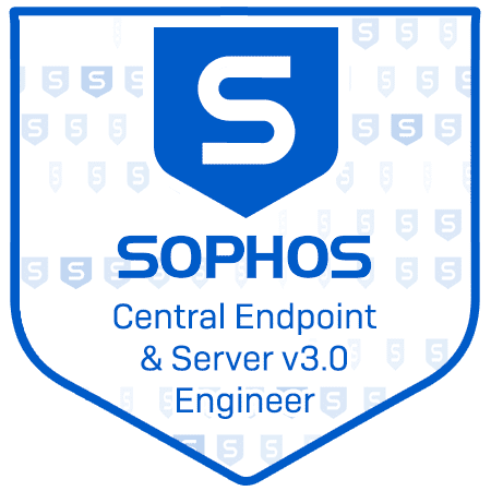 Sophos Badges Central Endpoint Server V3 Engineer