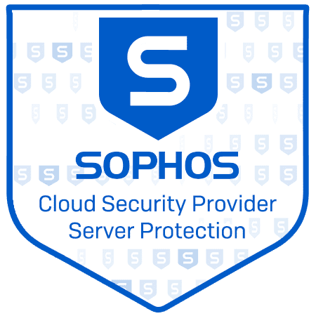 Sophos Badges Server Protection Cloud Security Provider