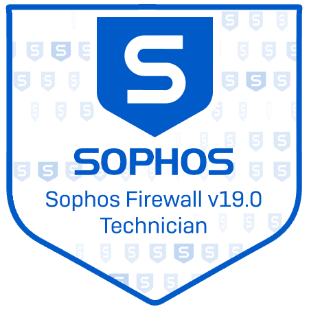 Sophos Badges Firewall V19 Technician Certification