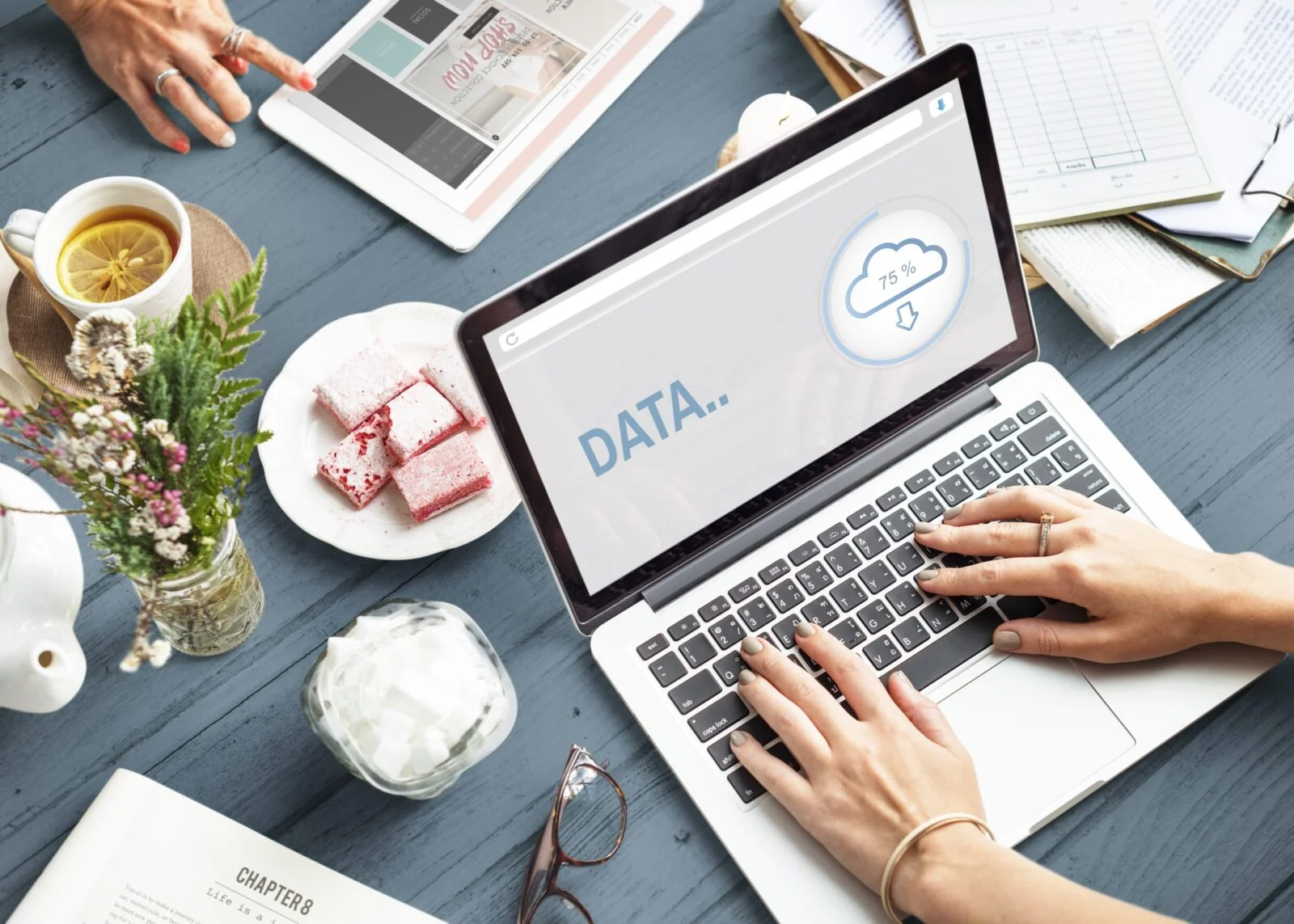 Navigating Cybersecurity Challenges: Tips For Protecting Your Brisbane Business 1 Data The Cloud Storage Information Concept 2022 12 16 01 01 30 Utc Scaled 1