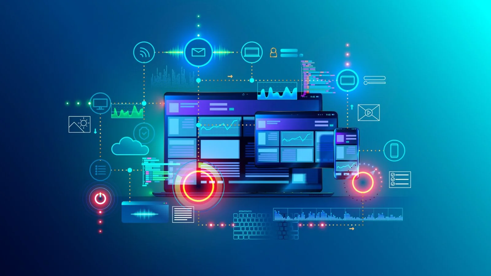Software Licensing Made Simple: A Guide For Businesses In Brisbane 1 Digital Business Technology Platform 3D Rendering Scaled 2