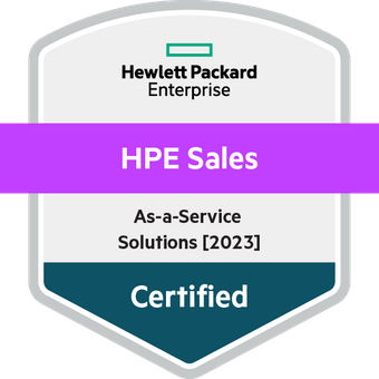 Hpe Sales Certified As A Service Solutions