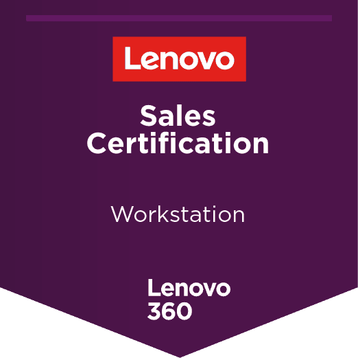 Lenovo Workstation Sales Certification