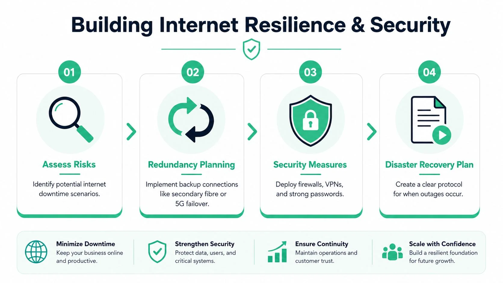 Internet Plans For Business: A Brisbane Smb Guide For 2026 4 Building Resilience With Redundancy And Security