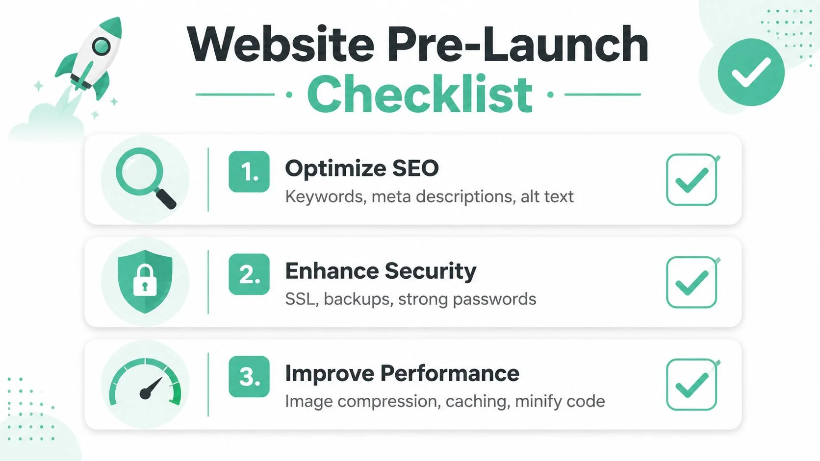 How To Design Wordpress Website: A Brisbane Sme Guide 2026 5 Pre-Launch Checklist Seo, Security, And Performance