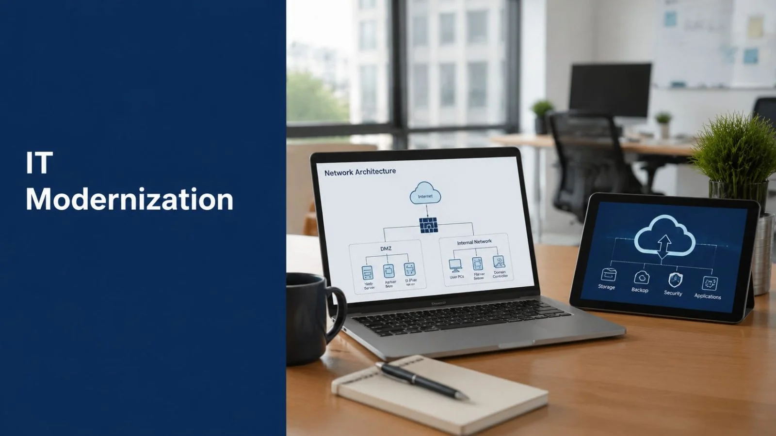 It Modernization Strategy: Your Guide To Business Growth 1 It Modernization Strategy Network Architecture