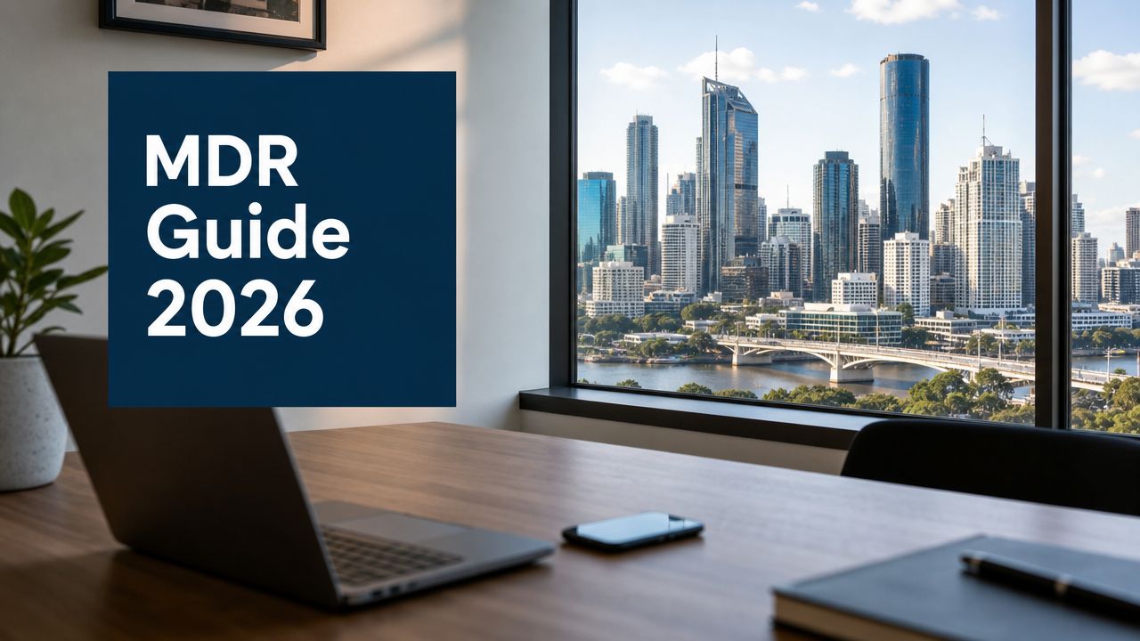 Brisbane Smes: Managed Detection Response Guide 2026 1 Managed Detection Response Office Cityscape