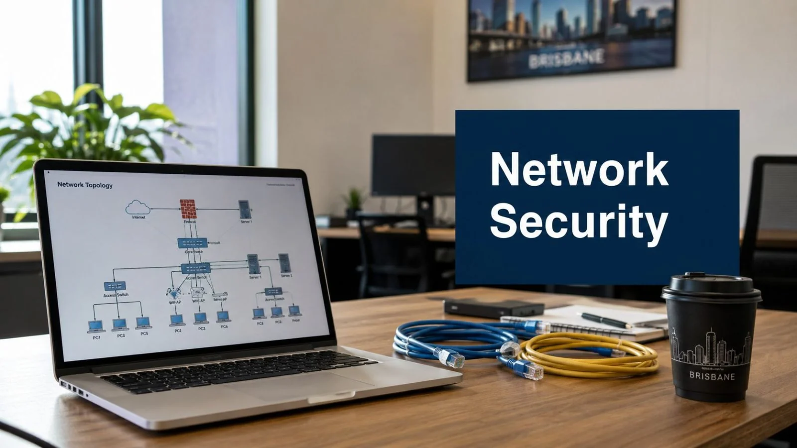 Network Security Monitoring: A Brisbane Smb'S Guide 1 Network Security Monitoring Network Topology