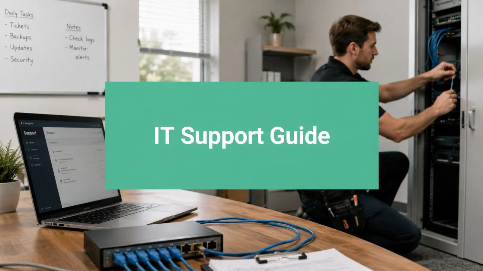 What Is It Support: A Guide For Smbs In 2026 1 What Is It Support It Technician