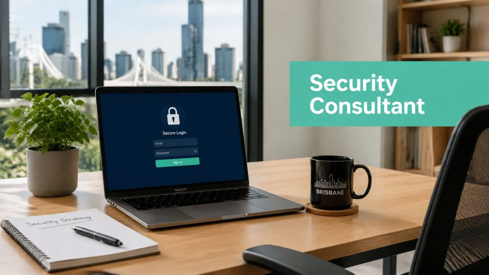 Computer Security Consultant: A Brisbane Smb Guide For 2026 1 Computer Security Consultant Workspace