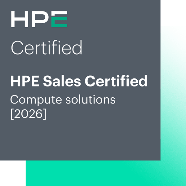 Hpe Sales Certified Compute Solutions 2026