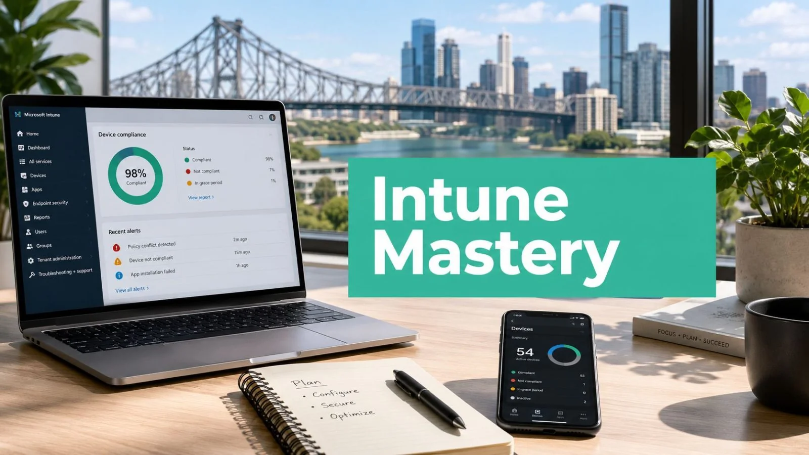 Master Intune Device Management For Brisbane Smbs 1 Intune Device Management Dashboard Analysis